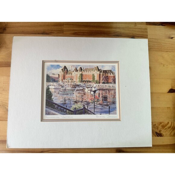 Blaine Jackson Romancing Victoria SIGNED by Artist Blaine Jackson - Picture 2 of 5